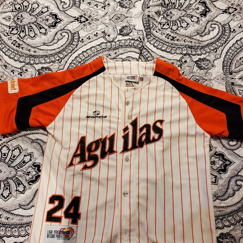 AGUILAS DEL ZULIA JERSEY VENEZUELAN PROFFESIONAL BASEBALL WINTER LEAGUE